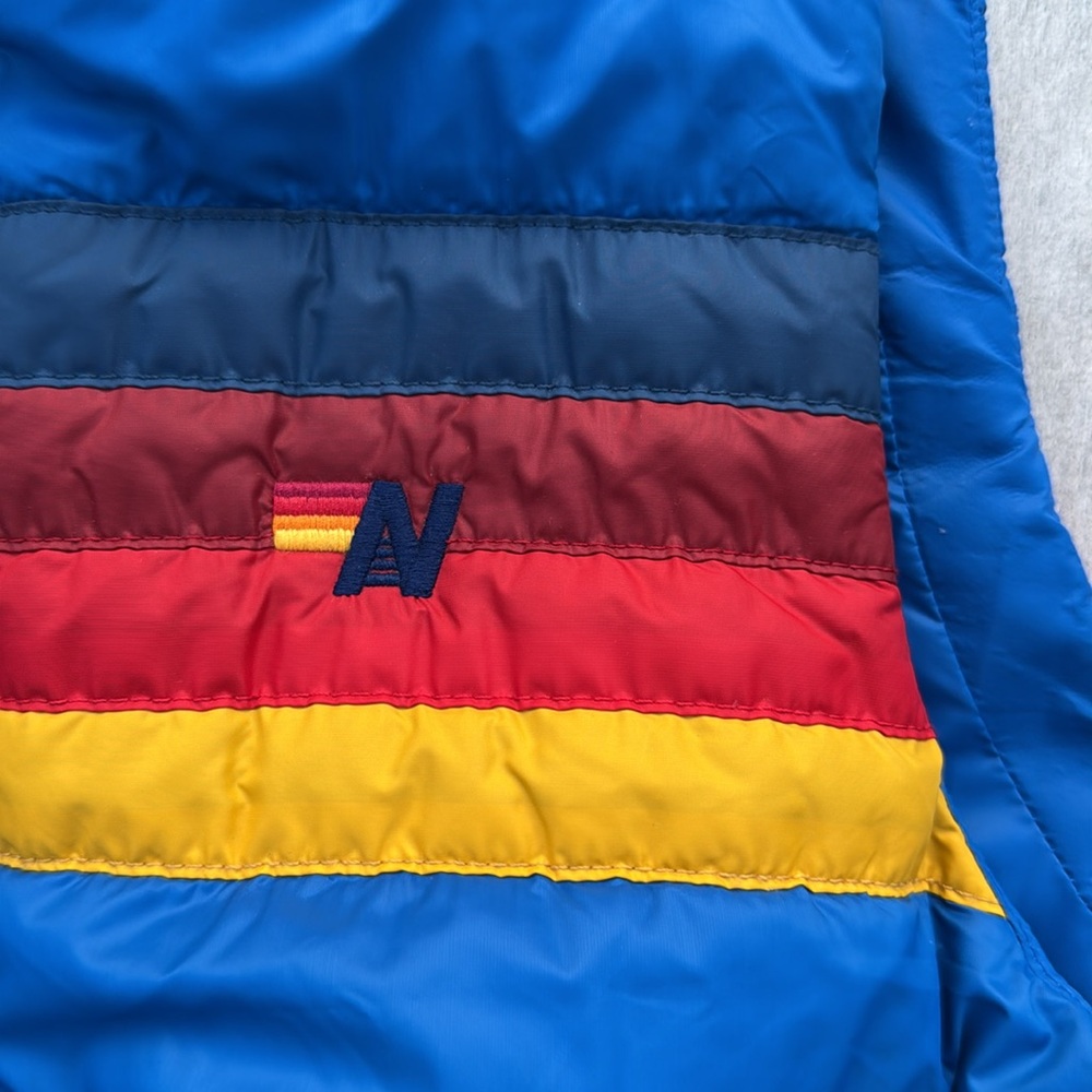 Aviator Nation Five Stripe Puffer Vest - Picture 5 of 11
